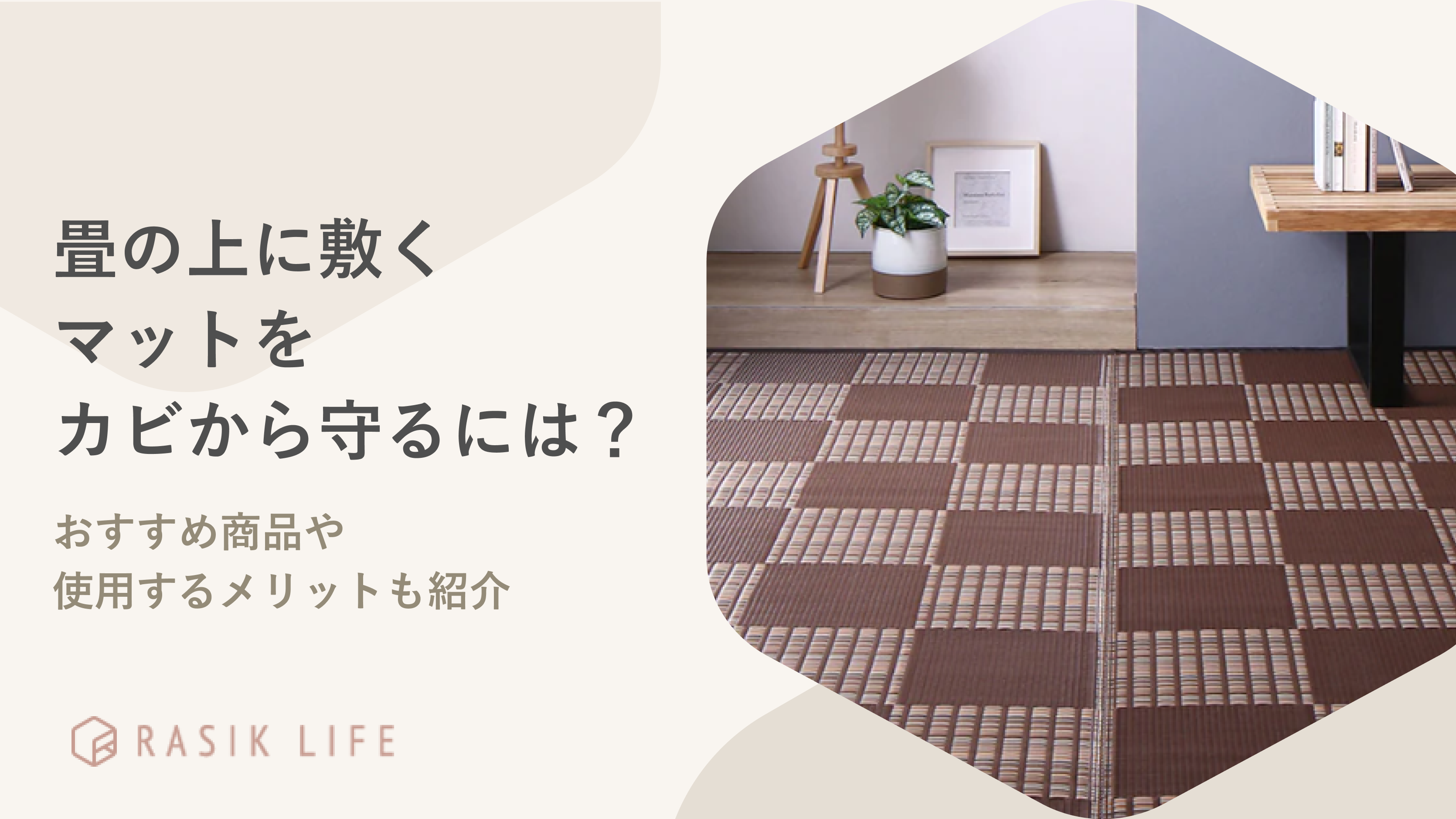 畳の上に敷くマットをカビから守るには?おすすめ商品や使用するメリットも紹介