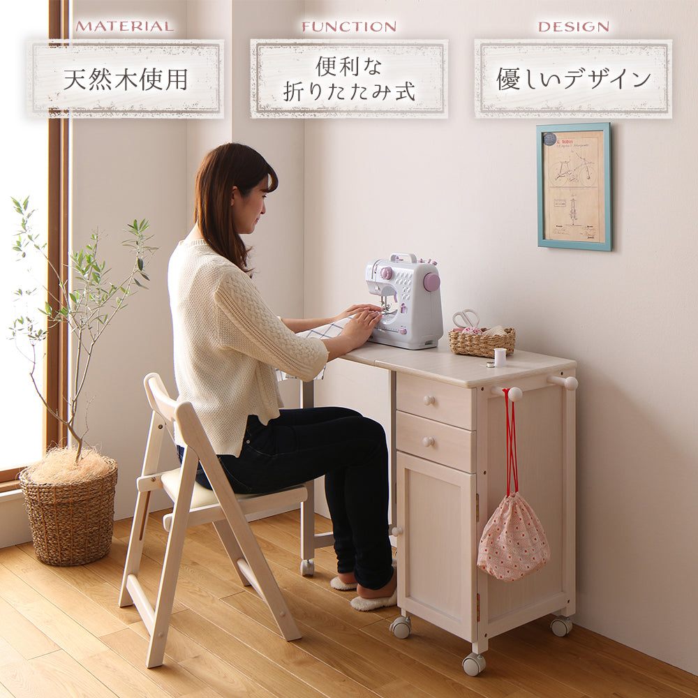 天然木 デスク 無垢