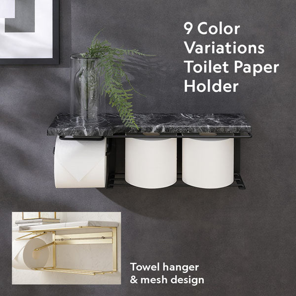 9Color Variations Toilet Paper Holder Towel hanger & mesh design