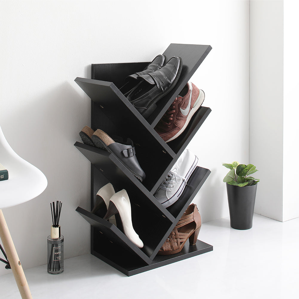 シューズラック ブラック