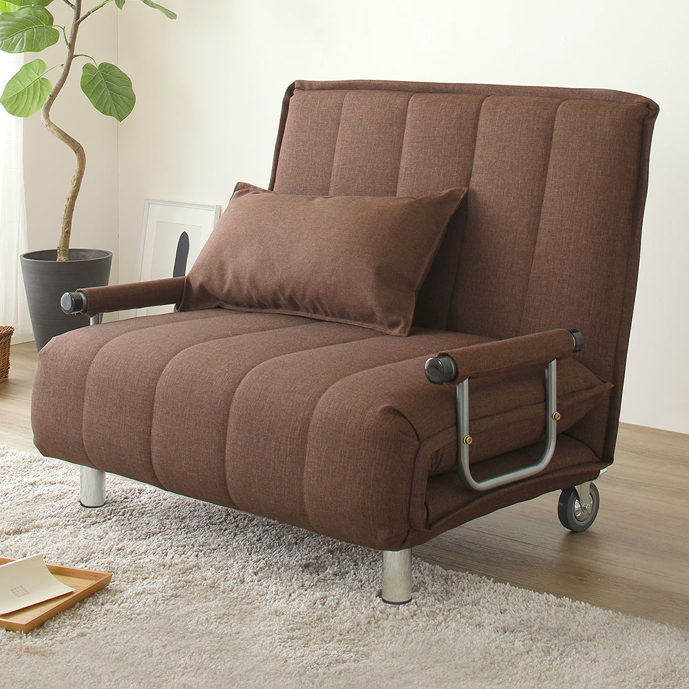 3wayソファ ブラウン ソファベッド