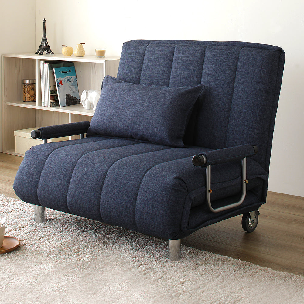 3wayソファ ネイビー ソファベッド