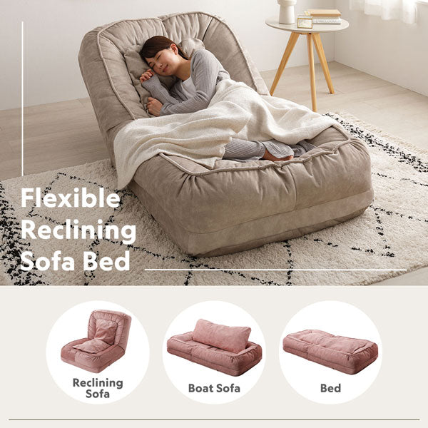 Flexible Reclining Sofa Bed(Reclining Sofa/Boat Sofa/Bed)