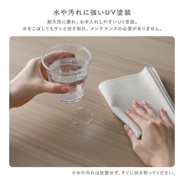 水や汚れに強いUV塗装