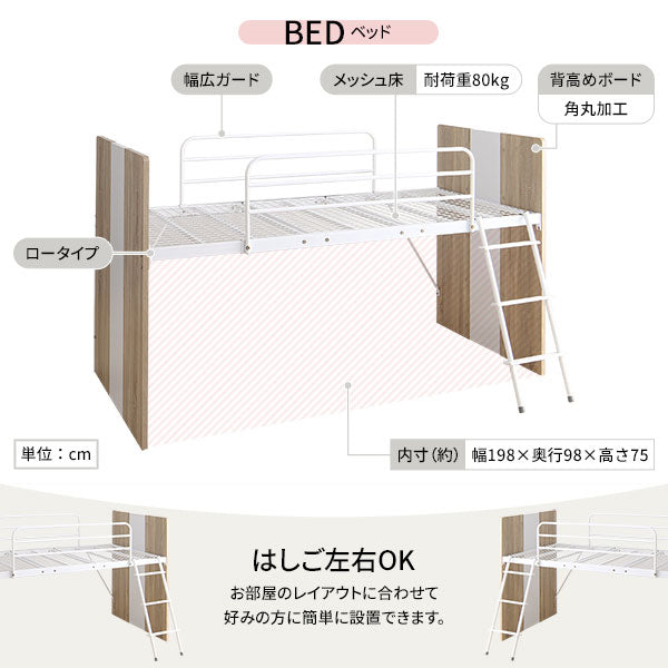 BED はしご左右OK
