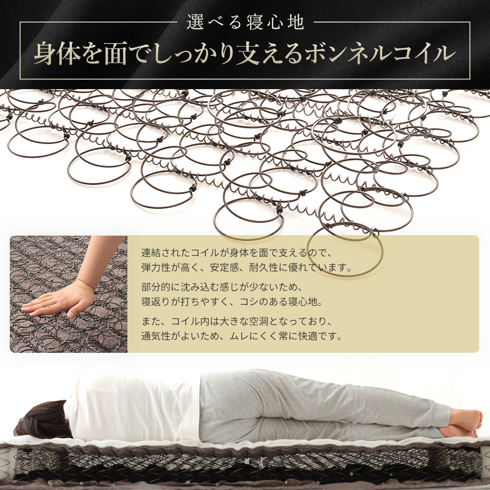 ボンネルコイル かため マットレス