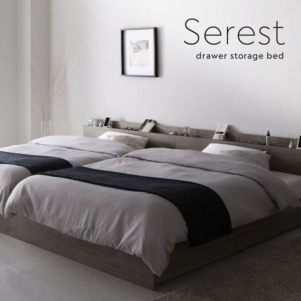Serest drawer storage bed
