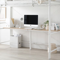 『Kallis カリス』用 オプションデスク単品 ホワイト×ナチュラル