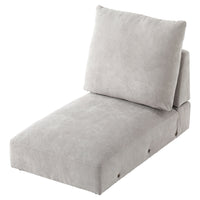 ローソファ コーデュロイ 『Lenne レンネ』 座面単品 コーデュロイグレージュ