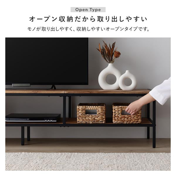 オープン収納だから取り出しやすい