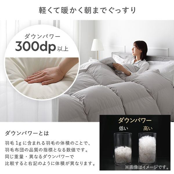 軽くて暖かく朝までぐっすり