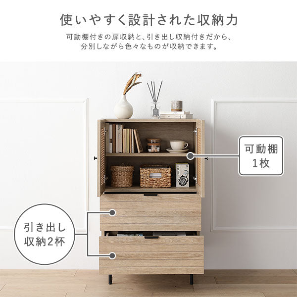 使いやすく設計された収納力