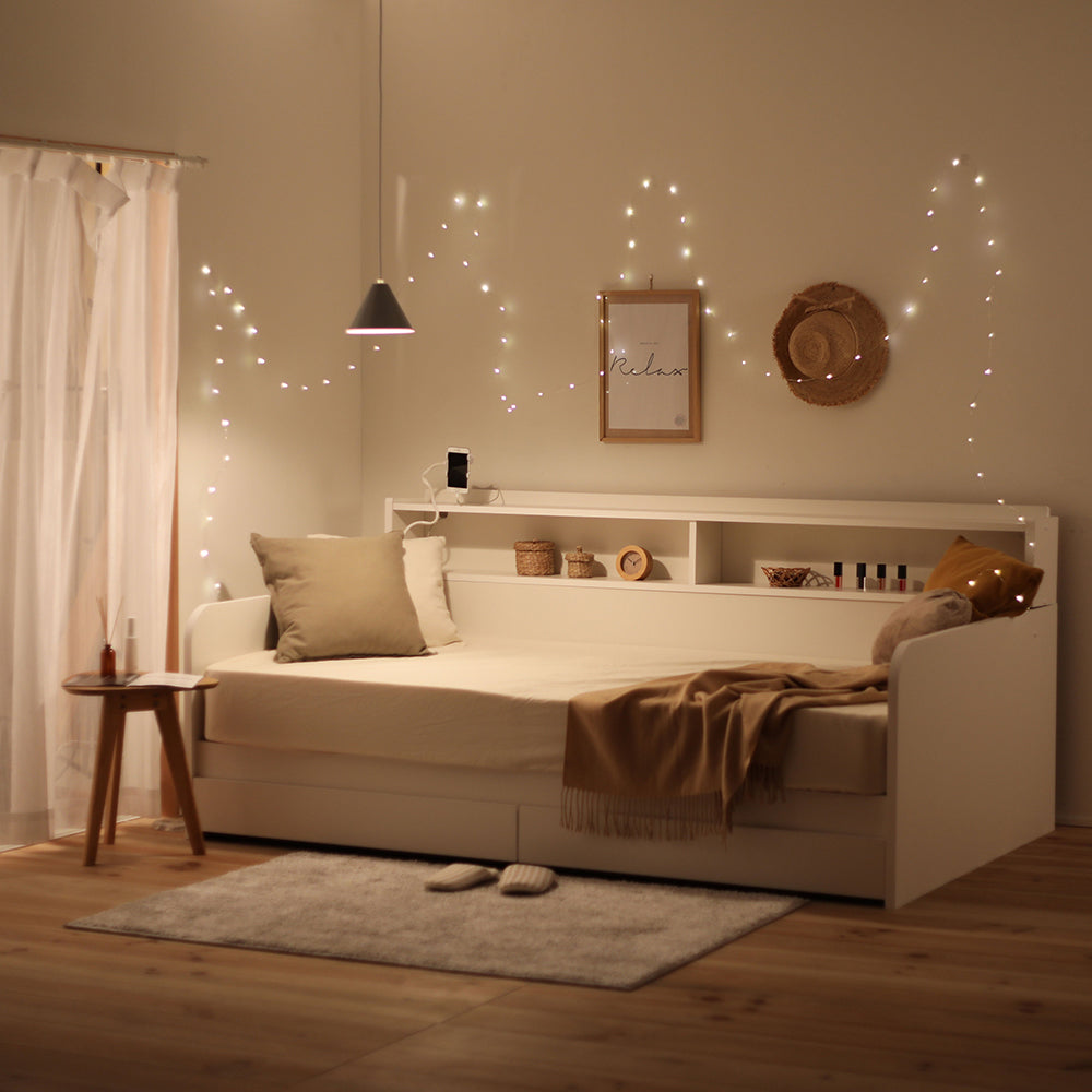 かわいい ベッド ホワイト