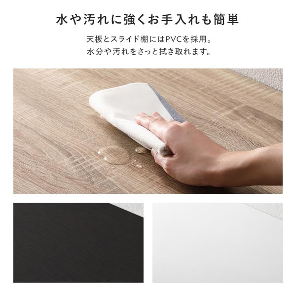 水や汚れに強くお手入れも簡単