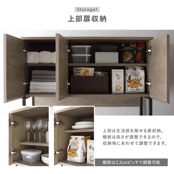 Storage1 上部扉収納