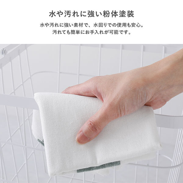 水や汚れに強い粉体塗装