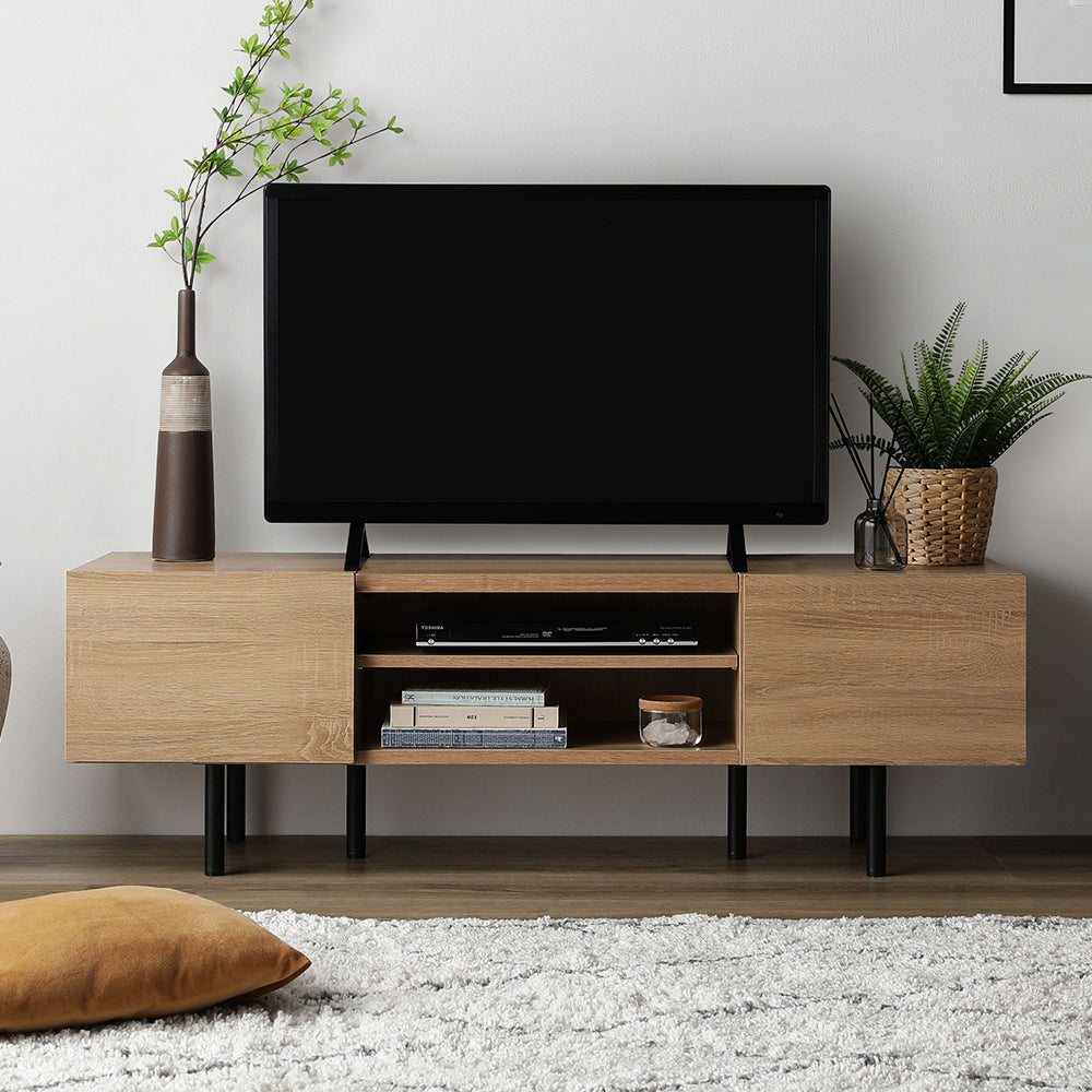 ワイドテレビボード 120cm幅 ナチュラル