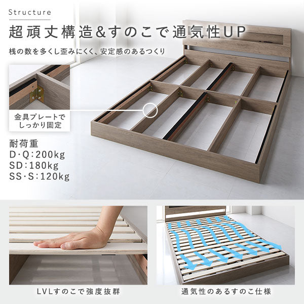 超頑丈構造&すのこで通気性UP