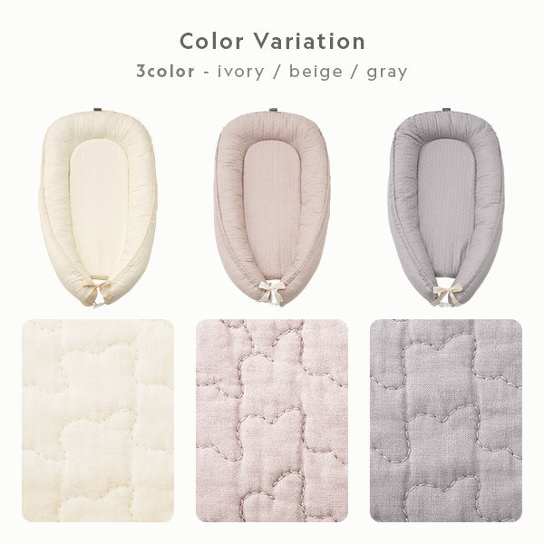 カラーバリエーションは3色。アイボリー・ベージュ・グレー