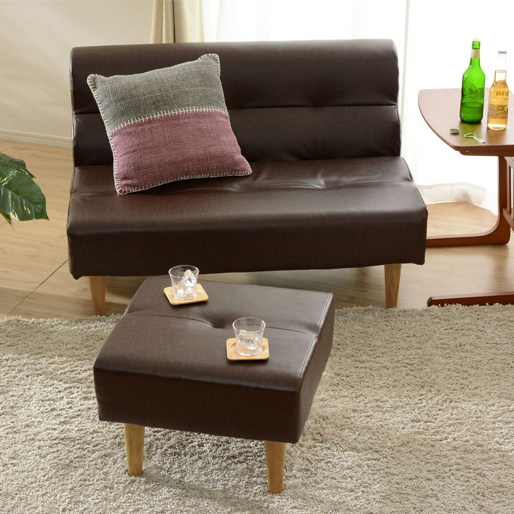 2人掛け オットマン