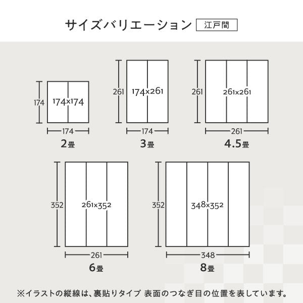 サイズバリエーション 江戸間