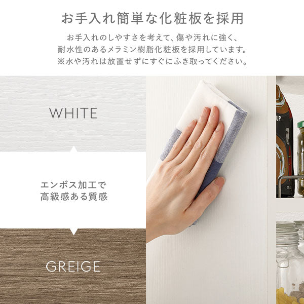 お手入れ簡単メラミンシート