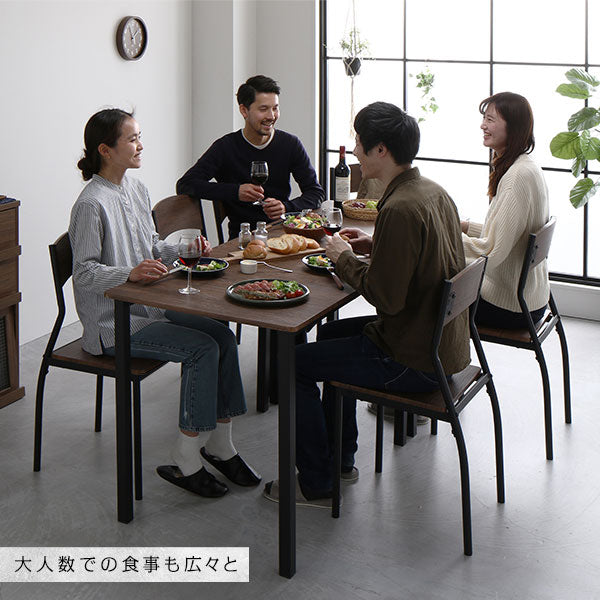 便利な分割式大型ダイニングセット