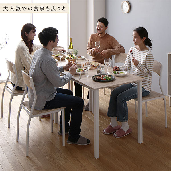便利な分割式大型ダイニングセット