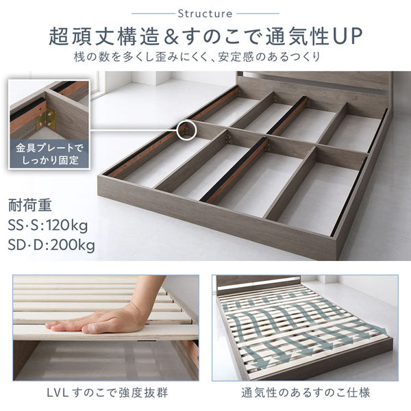 超頑丈構造&すのこで通気性UP