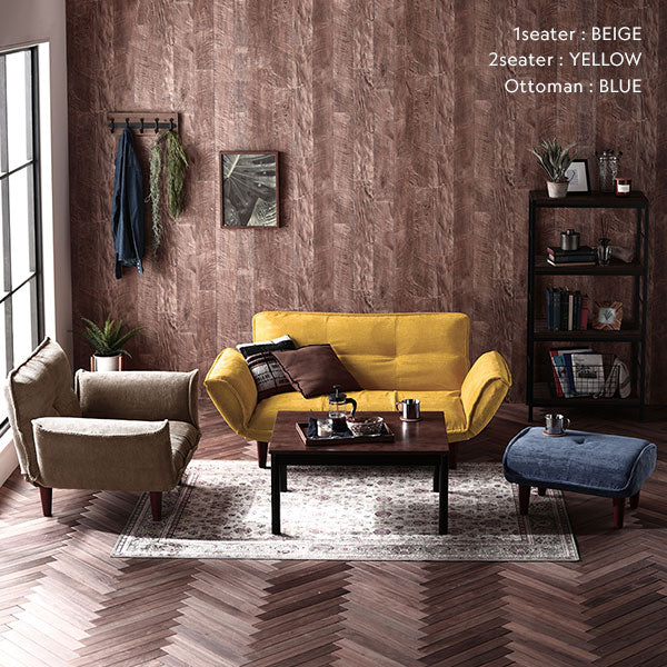 日本製 リクライニングソファ ヴィンテージシリーズ