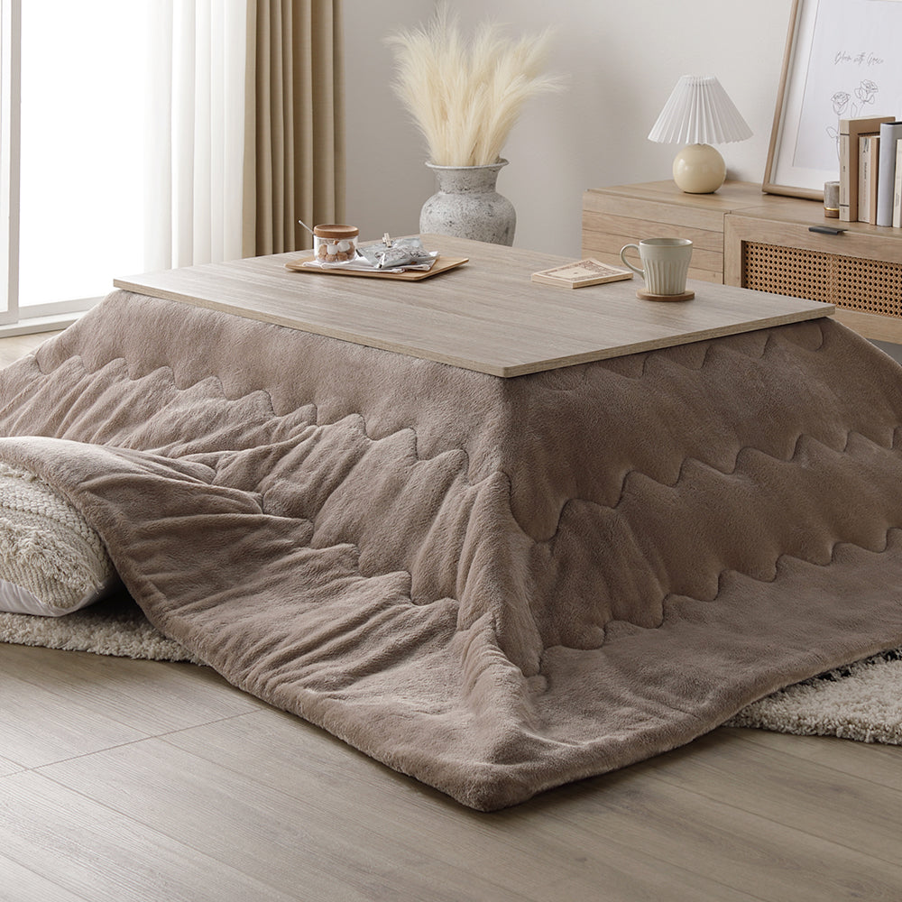 長方形(約105×75cm):グレージュ/ウォールナット・ベージュ