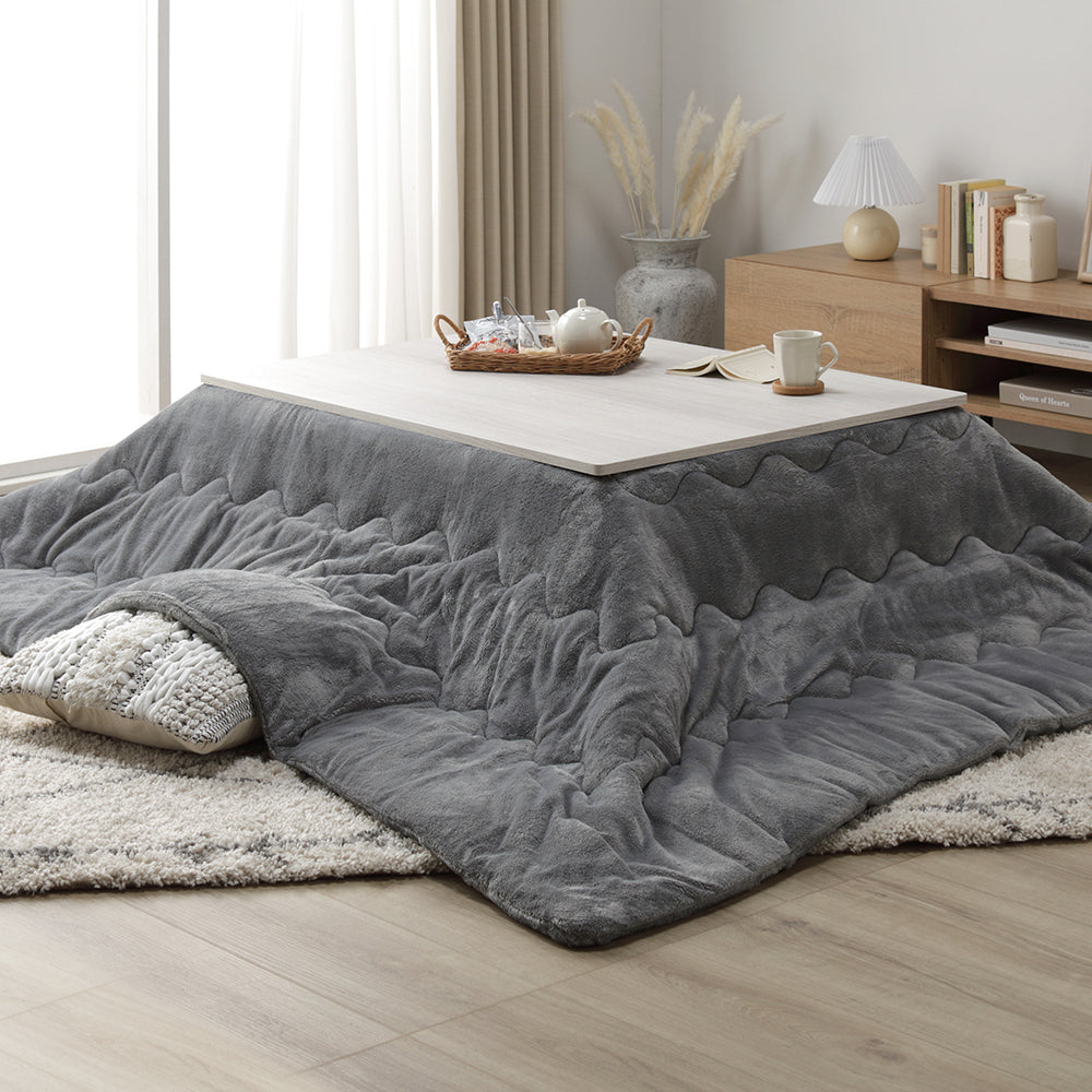 長方形(約105×75cm):ホワイトウォッシュ/ナチュラル・グレー