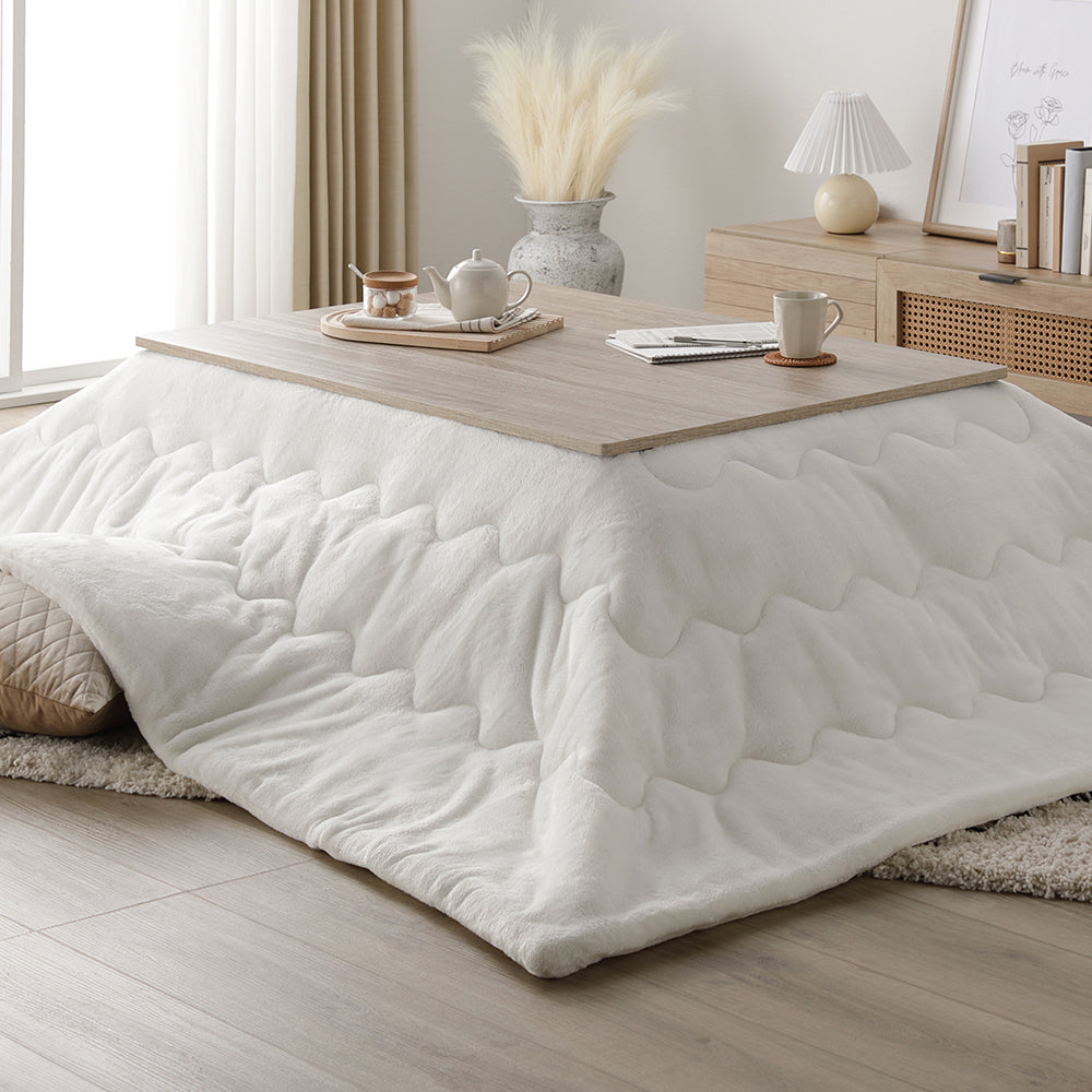 長方形(約105×75cm):グレージュ/ウォールナット・ホワイト