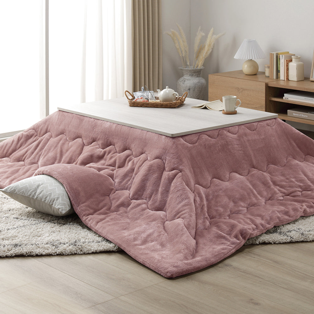 長方形(約105×75cm):ホワイトウォッシュ/ナチュラル・ピンク