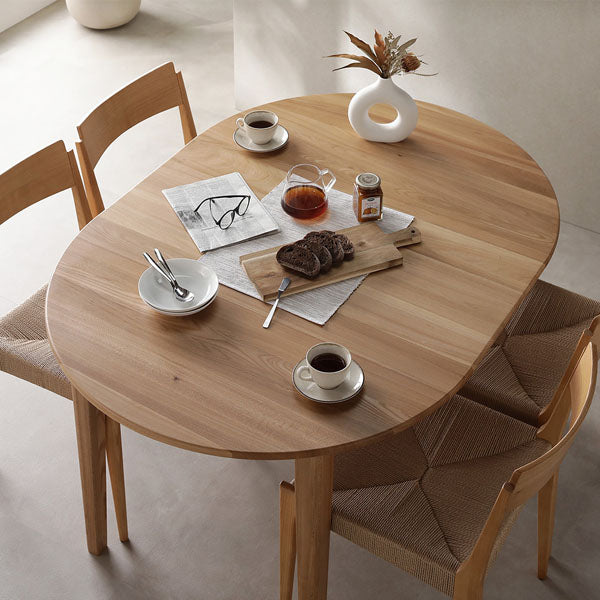 オーバルエクステンションテーブル 『Elden エルデン』