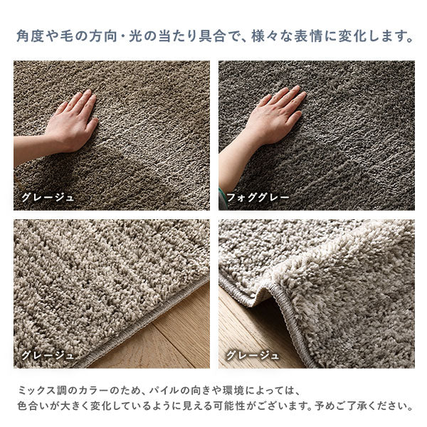 角度や毛の方向・光の当たり具合で、様々な表情に変化します。