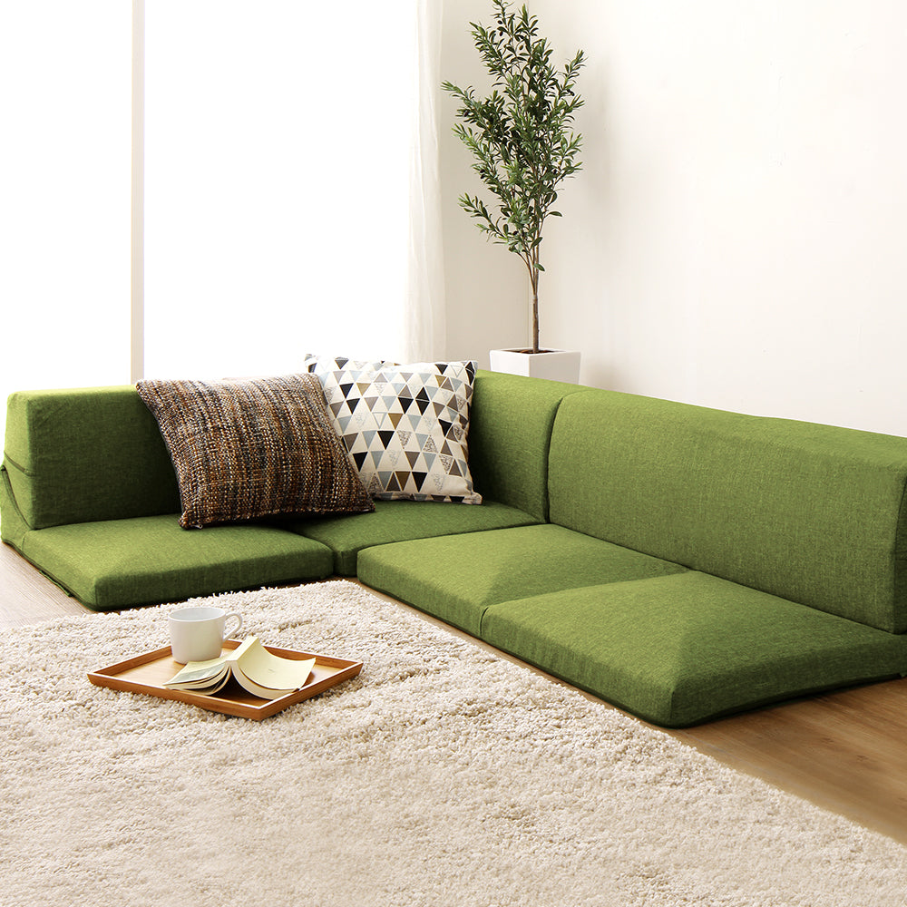 タスク生地 グリーン