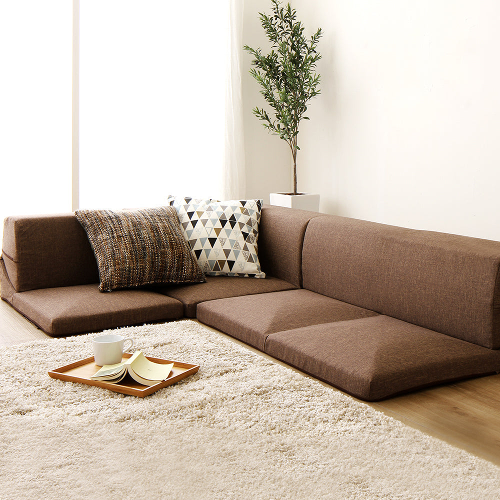 ダリアン生地 ブラウン