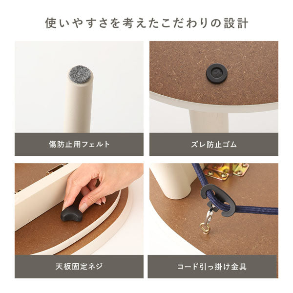 使いやすさを考えたこだわりの設計