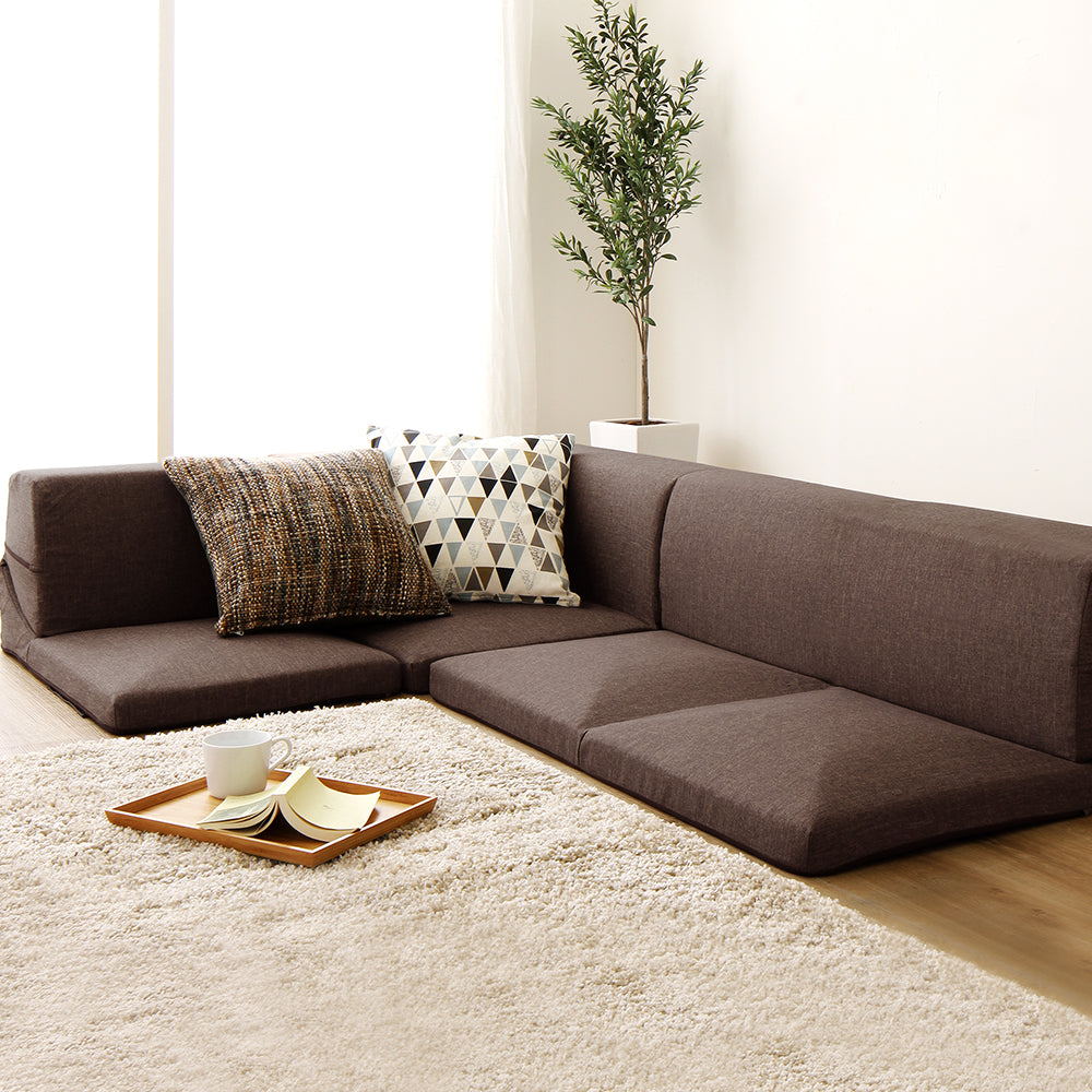 タスク生地 ブラウン