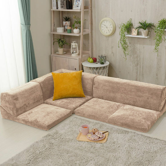 コールテン生地 ベージュ