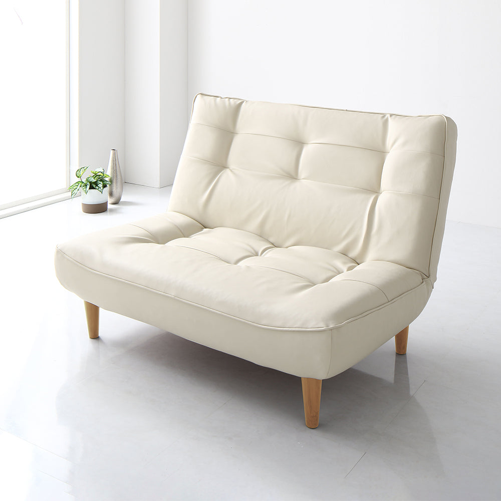 日本製リクライニングハイバックソファ(2人掛け)