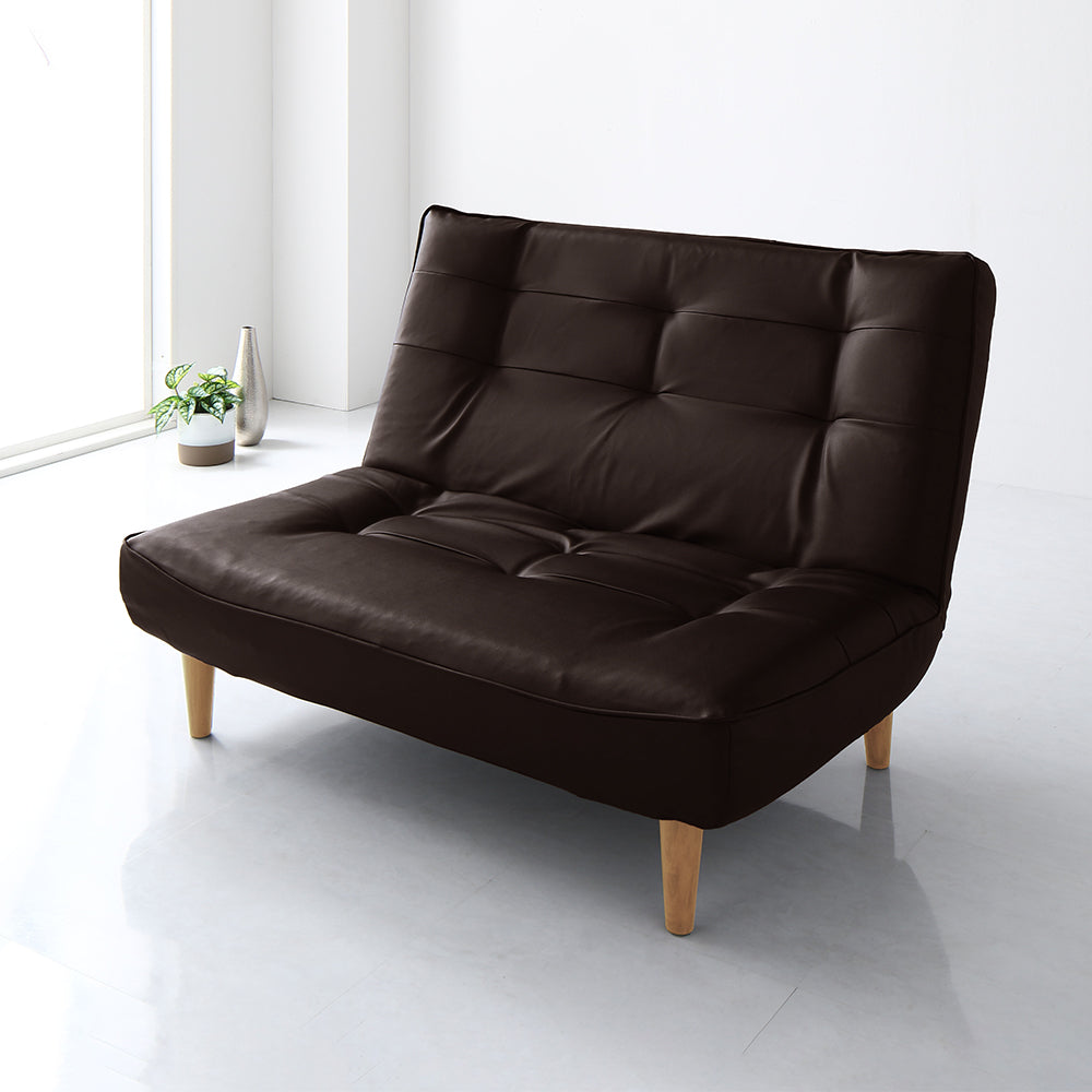 日本製リクライニングハイバックソファ(2人掛け)