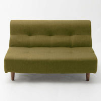 ダイニングソファ 2人掛けソファ グリーン(ファブリック)