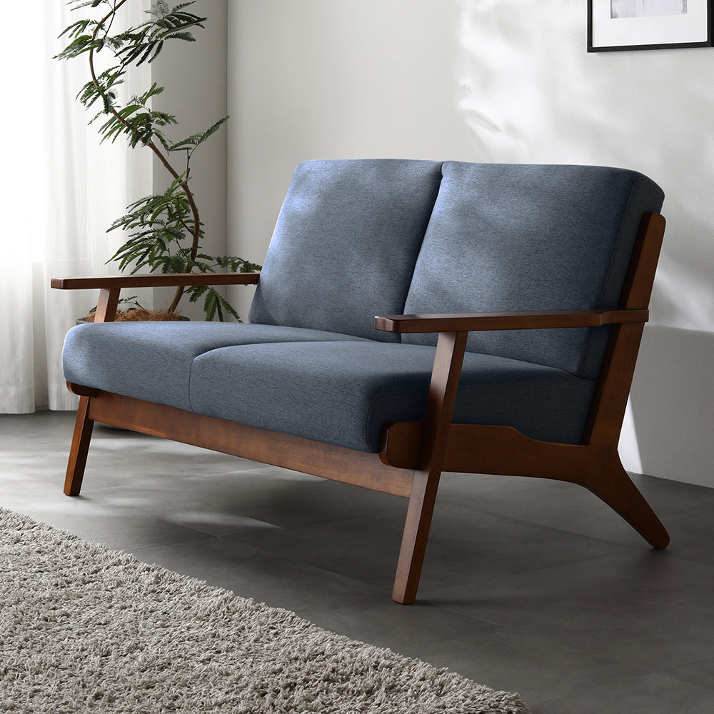 2人掛け ネイビー