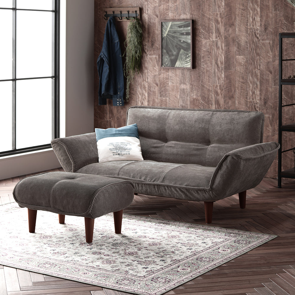 コーデュロイ生地 ベージュ