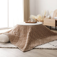 ニュアンスカラー クッションになるこたつ布団 単品(3WAYこたつ掛布団) ベージュ