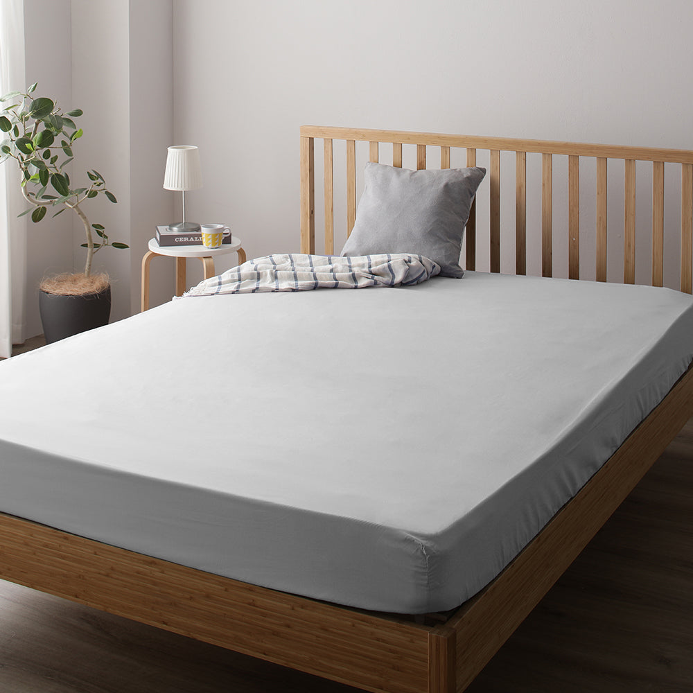 ボックスシーツ・グレー