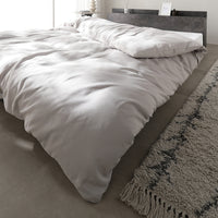 ピーチスキン 掛け布団カバー 単品 『umowell ウモウェル』 グレージュ