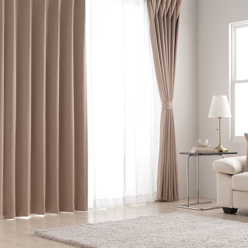 日本製 20色から選べる 1級遮光カーテン 幅150cm（1枚入り）/洗濯機OK&